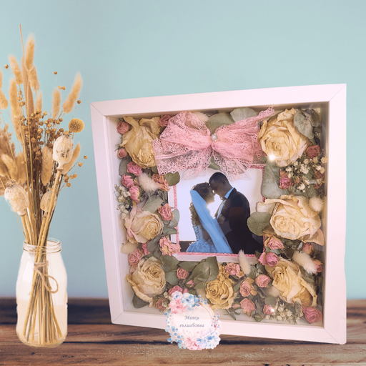 Запазване на Сватбен Букет Вариант 3