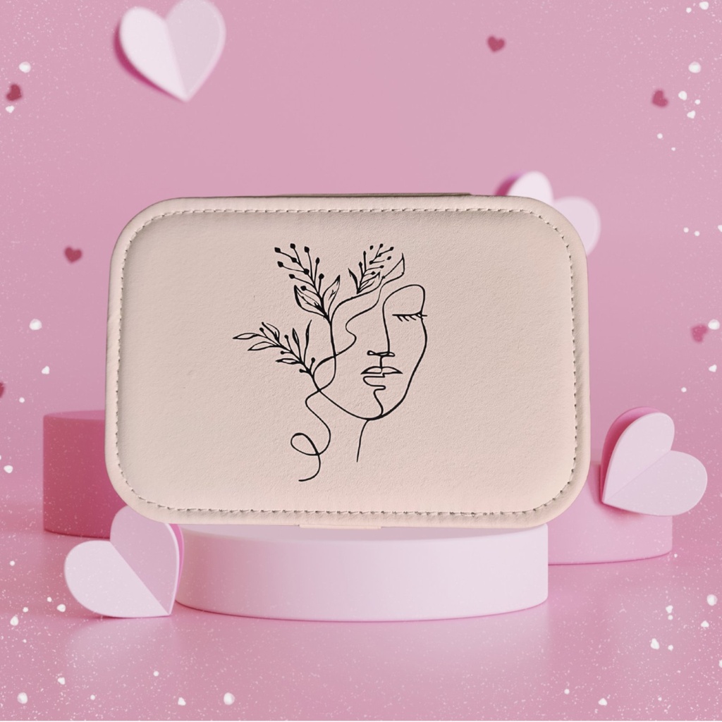 Персонализирана голяма кутия за бижута, вариант 1