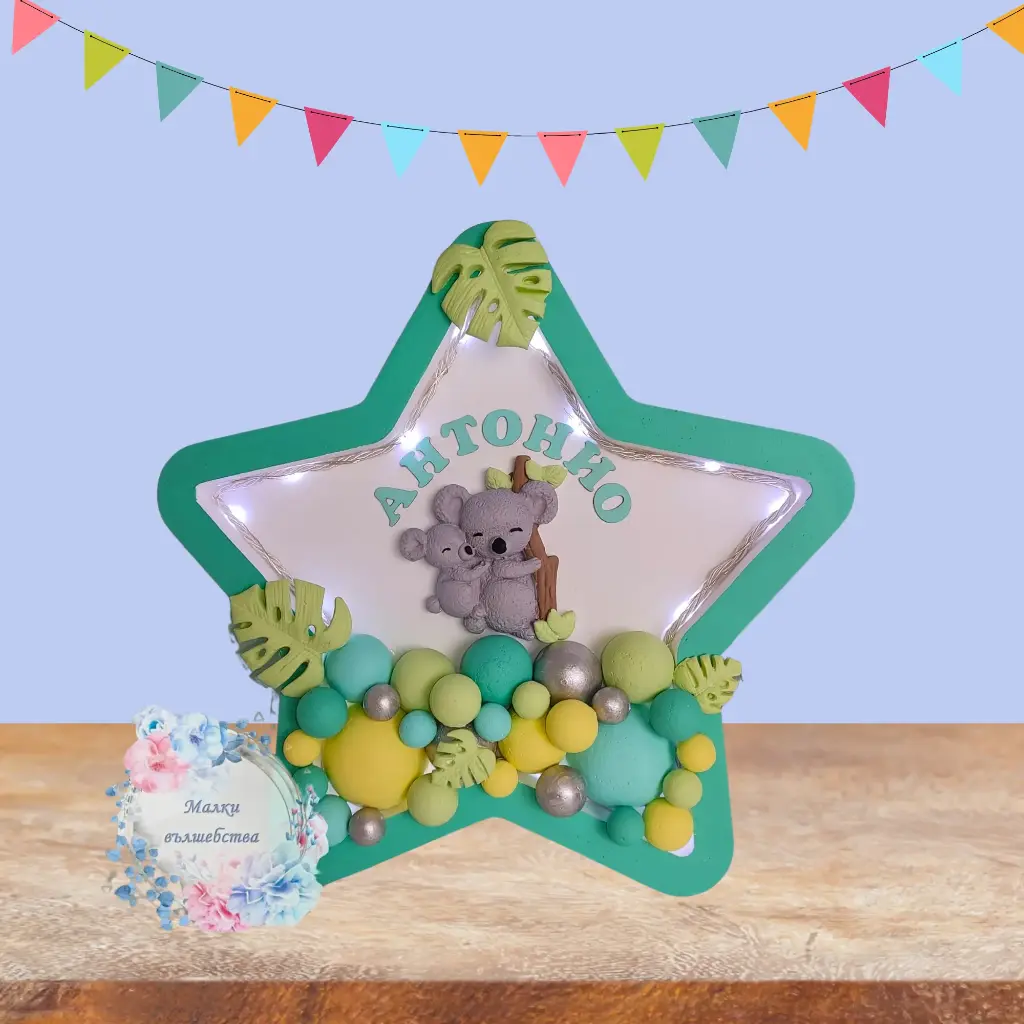 Звезда пано с коала