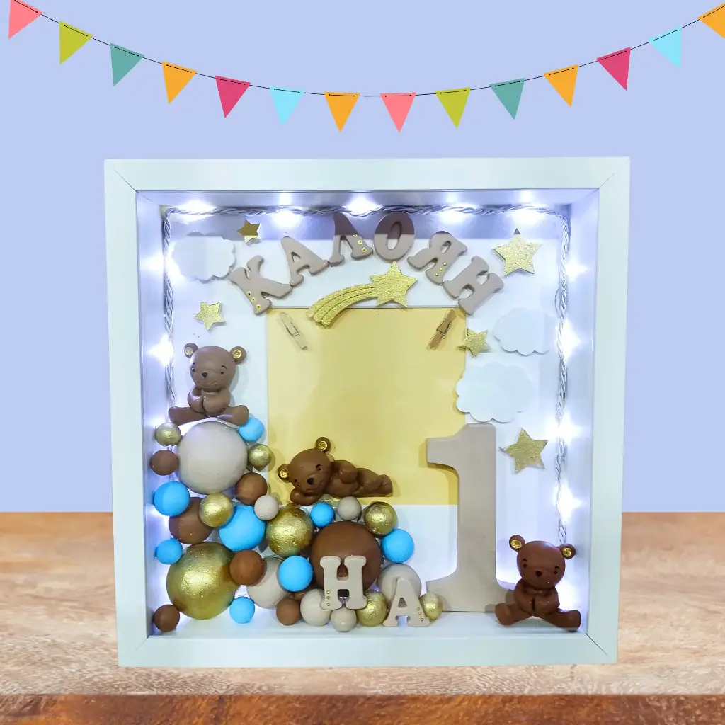 Рамка за рожден ден с голяма буква